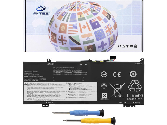 ANTIEE L17C4PB0 Laptop Battery Replacement for Lenovo Flex 6-14IKB 14ARR IdeaPad 530S-14ARR 530S-15IKB 530S-14IKB Series L17M4PB0 L17M4PB2 L17C4PB2...