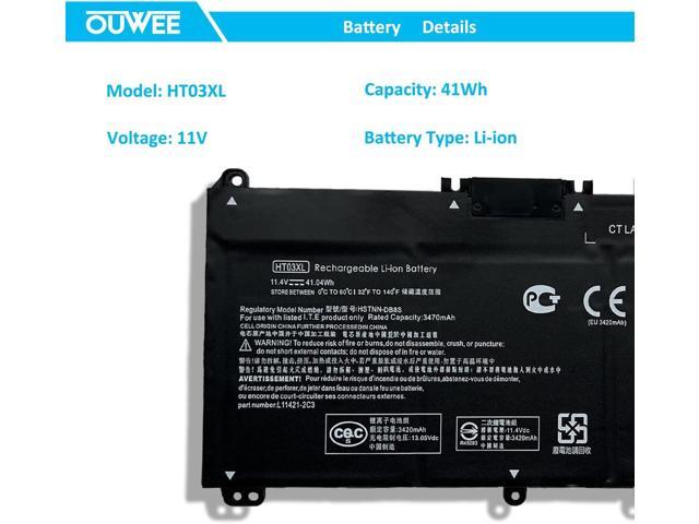 HT03XL L11119-855 Laptop Battery for HP Pavilion 14-CE 14-CF 14-DF 15-CS 15-DA 15-DB 15-DW 17-by 17-CA Series 15-CS0053CL 15-DW0033NR 15-DA0014DX...
