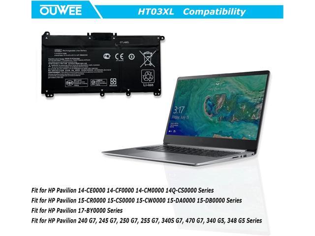 HT03XL L11119-855 Laptop Battery for HP Pavilion 14-CE 14-CF 14-DF 15-CS 15-DA 15-DB 15-DW 17-by 17-CA Series 15-CS0053CL 15-DW0033NR 15-DA0014DX...