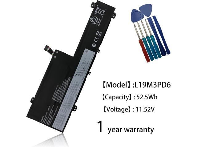 L19M3PD6 L19L3PD6 Laptop Battery Replacement for Lenovo Flex 5-15IIL05 5-14IIL05 5-14ARE05 82DF 81X2 Series Notebook L19C3PD6 L19L3PD6 L19D3PD6...