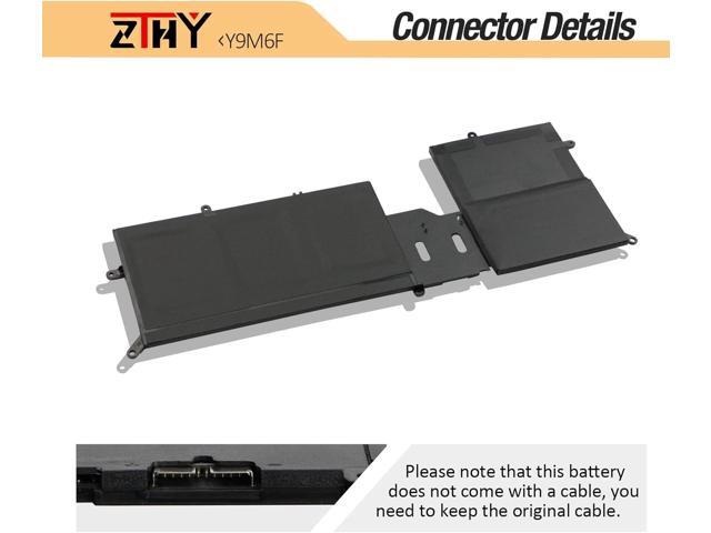 ZTHY Y9M6F Laptop Battery Replacement for Dell Alienware M15 R2 P87F Alienware M17 R2 P41E Series 0Y9M6F 8K84V 08K84V P41E001 P87F001 11.4V 76Wh...