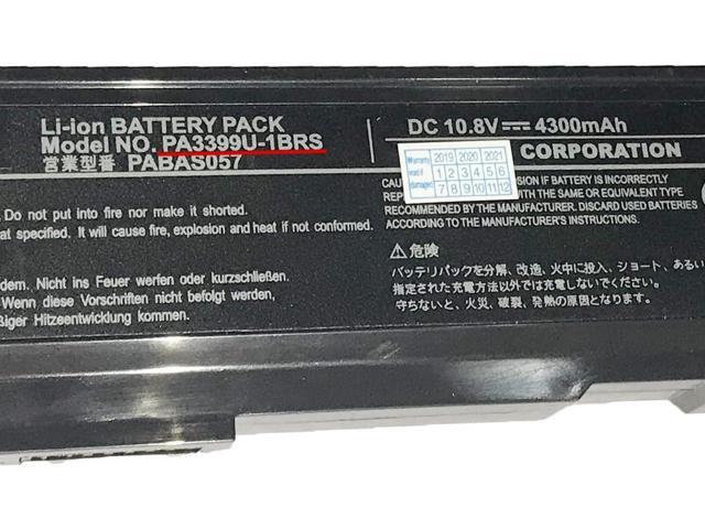PA3399U -1BAS /1BRS /2BAS /2BRS PA3465U-1BRS PA3451U-1BRS PA3465U-1BAS Battery for Toshiba Satellite A100 A105 A80 M100 M105 M115 M40 M50 Series...