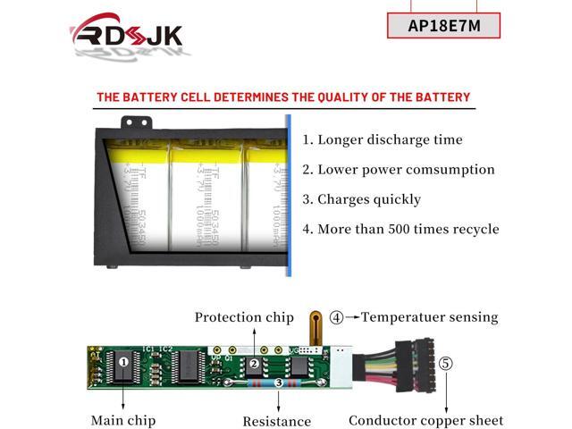 AP18E7M AP18E8M Laptop Battery for Acer Nitro 5 AN515-43 AN515-44 AN515-52 AN515-54 AN517-51 AN517-52 Nitro 7 AN715-51 Aspire 7 A715-74G Predator...