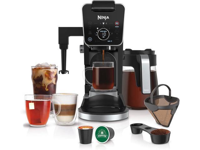 Ninja Hot and Iced Coffee Maker, Single Serve Coffee Maker and Drip Coffee Machine, DualBrew Pro Specialty 12-Cup with K-Cup Combo, Includes.