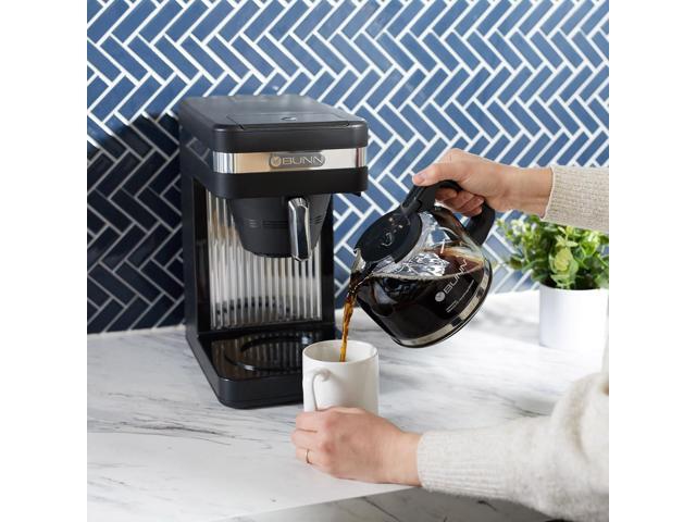 BUNN CSB2B Speed Brew Elite 10-Cup Coffee Maker, Black/SST