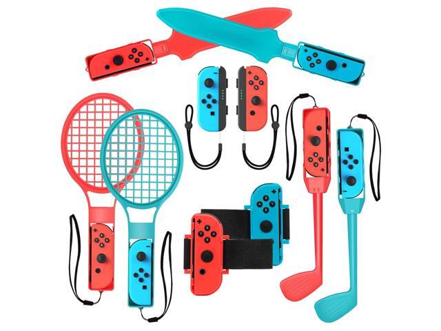 Switch Sports Accessories for Nintendo Switch Games, Family Party Pack Game Accessories Set Kit for Kids Switch OLED Sports Games
