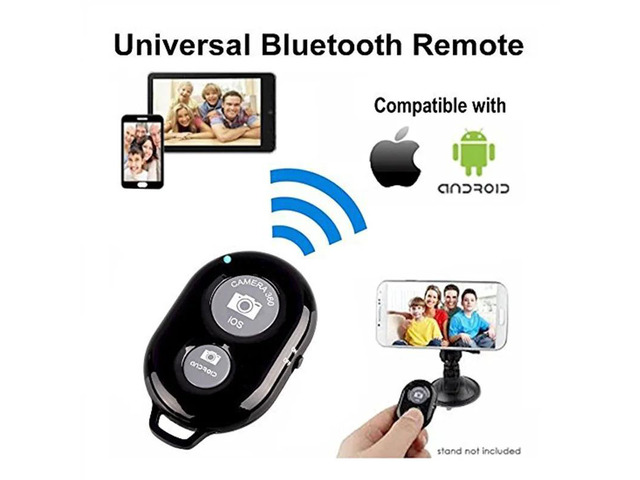 Shutter Release Button Controller Adapter For Selfie Photograph Control Bluetoot