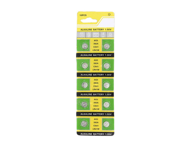 centechia Pro 20 pcs/lot Alkaline Battery 1.55V G3 AG3 LR41 LR736 V3GA SR41 192 