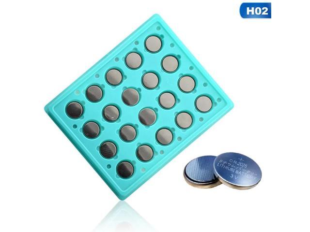 20Pcs CR2025 3V Lithium Battery Button Cell Coin Battery 2025 CR2025 BR2025 DL2025 KCR2025 L12 For Watch Calculator Toy