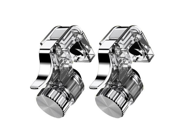 2PCS Mobile Phone Game Fire Button Smart Phone Metal Game Trigger L1 R1 Shooter for iphone Knives Out / Survival Rules / PUBG