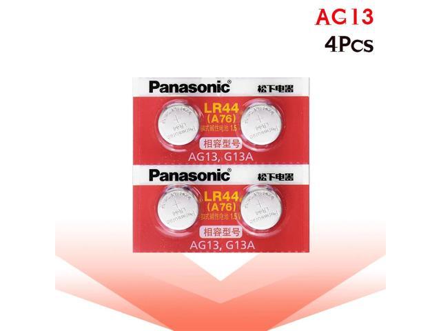 LR44 AG13 watch button battery G13 coin cell alkaline 1.5v batteries A76 V357 G13A for MP3 player remote control games