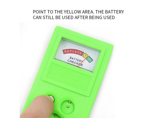 Watch Repair Tool Simple Button Battery Measuring Table Clock Battery Tester Repair Table Battery Measuring Instrument