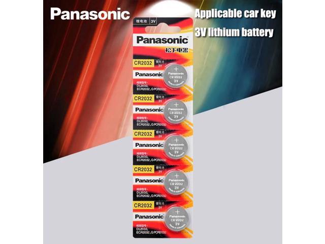 5pcs/lot cr 2032 Button Cell Batteries 3V Coin Lithium Battery For Watch Remote Control Calculator cr2032