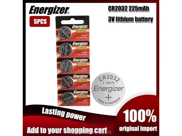 5pcs/lot Energizer cr2032 Button Cell Batteries 3V Coin Lithium Battery For Watch Remote Control Calculator DL/CR 2032