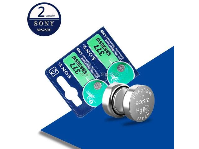 2pcs For Sony 1.55V AG4 Battery SR626 377 LR626 LR66 SR66 SR626SW 377A Button Cell Watch Coin G4 Batteries For Gadgets Watches