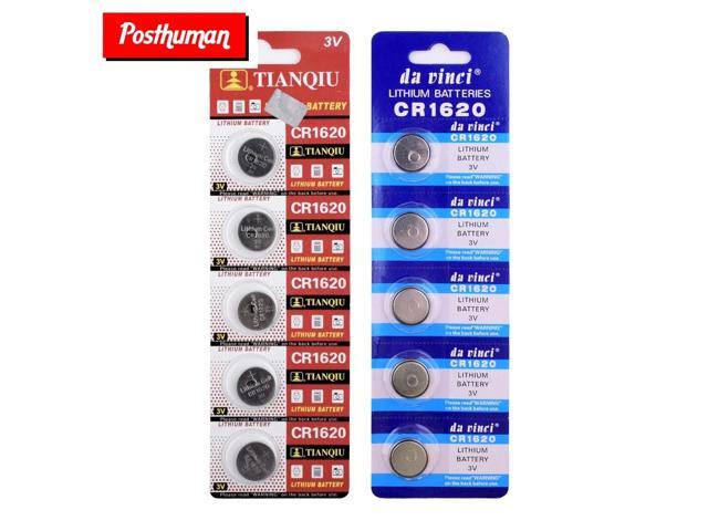 CR1620 lithium battery For Watches,clocks 5pcs/Lot 3V 280-208 3V Cell Battery Button Battery 1620 ECR1620 DL1620