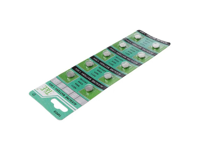 10PCS Alkaline Battery AG11 1.55V LR721 362 SR721 162 Button Coin Cell Watch Toy