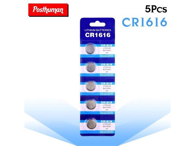 POSTHUMAN 5 pcs/SET DL1616 BR1616 ECR1616 5021LC L11 L28 CR1616 3v CR 1616 lithium battery Cell Button Laser LED Toys Scale