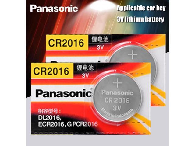 Top Quality Lithium Battery 2PCS/LOT 3V cr2016 Button Battery Watch Coin Batteries cr 2016 DL2016 ECR2016
