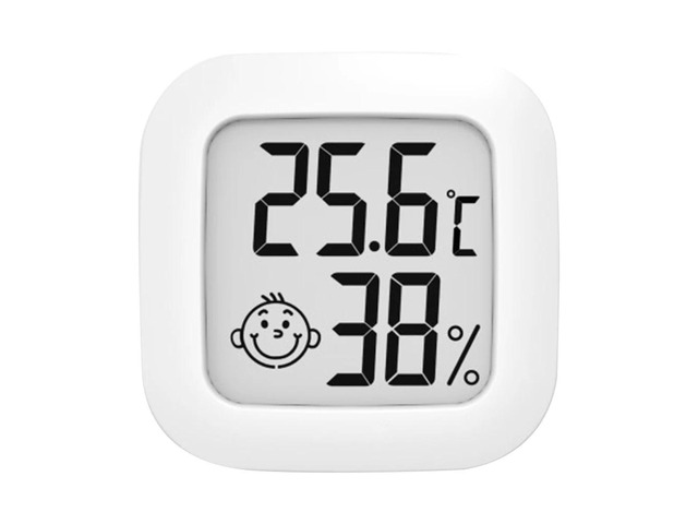 Indoor Temperature/Humidity Meter Easy Read Mini Digital Hygrothermograph Accurate Measurement Instrument Practical Easy Install