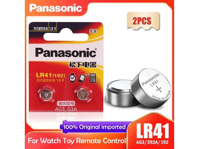 2PCS 192 LR41 1.5V Button Cell Batteries SR41 AG3 G3A L736 192 392A For Toys Watch Calculator Computer Clock 0%Hg