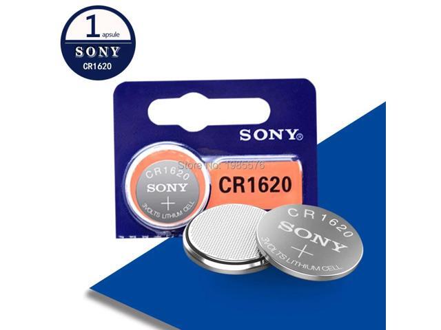 1pcs for sony 3V CR1620 Lithium Battery For car key watch remote control toy 1620 ECR1620 GPCR1620 Button Coin Battery