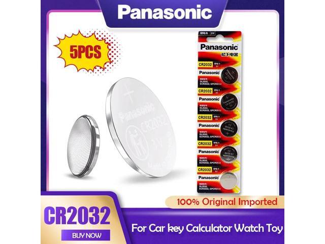 5PCS 3V CR2032 CR 2032 Lithium Battery For Watch Calculator Toy Electronic Scale Remote Control Button Cell