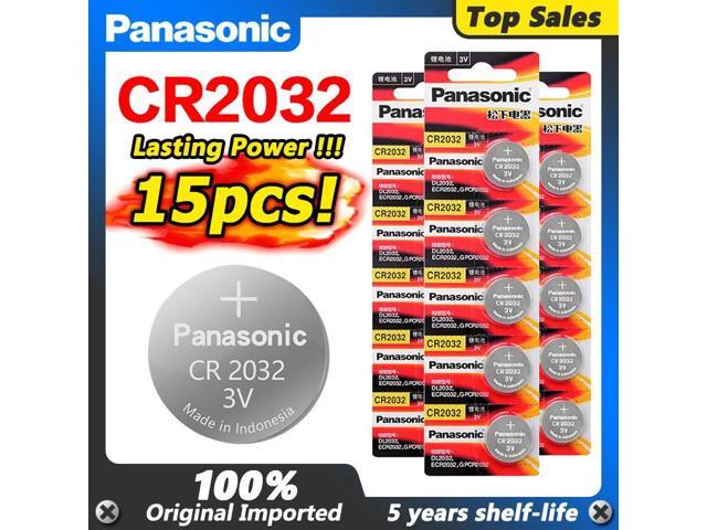 15pcs 3v Cr2032 Cr 2032 Coin Button Lithium Batteries Watch Clock Bateria Relogio Celular For Electronic Scale Toys