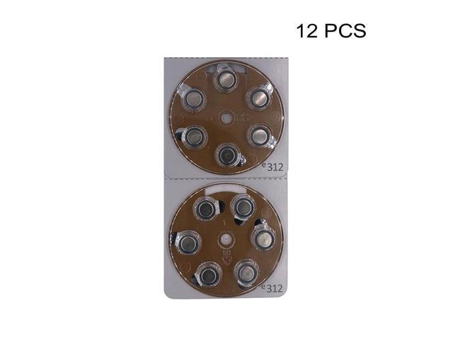 Hearing Aid Power Batteries PR41 1.4V Brown Tab Zinc-Air Button Cell Battery e312 Replaces A312 312 312A DA312 P312 S312 ZA312