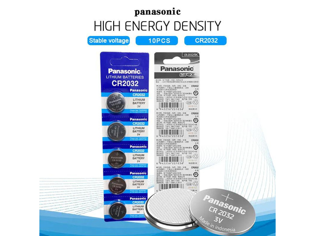 10pcs battery for cr2032 3v button cell coin batteries for watch computer cr 2032 For Toys Watches