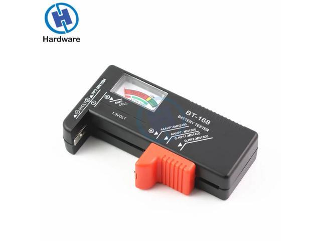 BT168 Portable Universal Digital Battery Tester Volt Checker For AA AAA 9V Button Multiple Size Battery Tester Checker