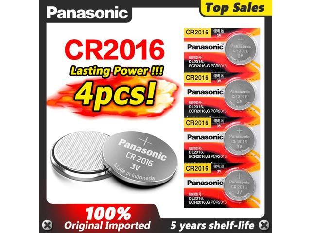 4Pcs CR2016 BR2016 LM2016 KCR2016 DL2016 3V Button Coin Cell Lithium Battery Calculator Toy Medical Device Batteries