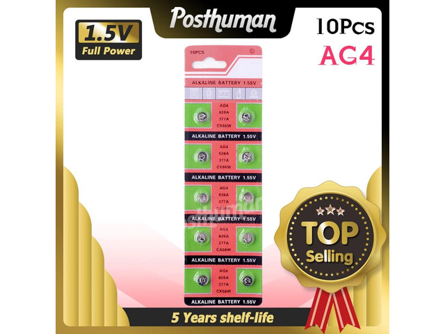 2020 POSTHUMAN SR626SW WATCH COIN CELL BATTERY For watch Button Battery SR626 37