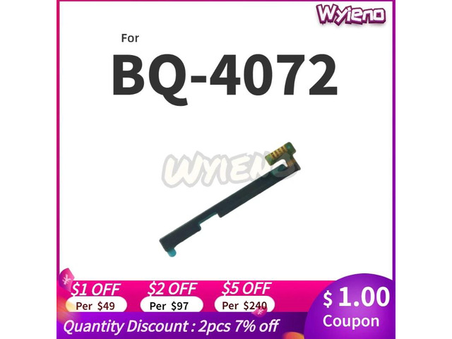 Wyieno Switch on/off Volume Ribbon For BQ-4072 Strike Mini Power Button Flex Cab