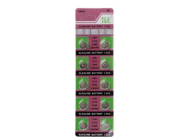 10PCS Alkaline Battery AG6 1.55V Button Coin Cell 371 SR920SW LR920 SR927 171 370 L921 LR69 SR920 Watch Batteries