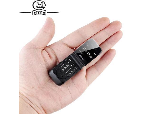 small mini clamshell Flip mobile phone button Bluetooth Dialer Magic Voice Handsfree Earphone Single sim LONG-CZ J9 GSM