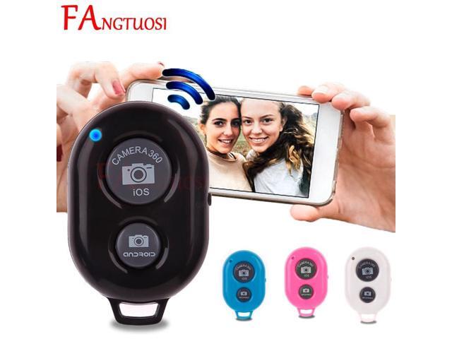 FANGTUOSI Wireless Shutter remote control Phone Self Timer button camera controller adapter photo control for iPhone Android IOS