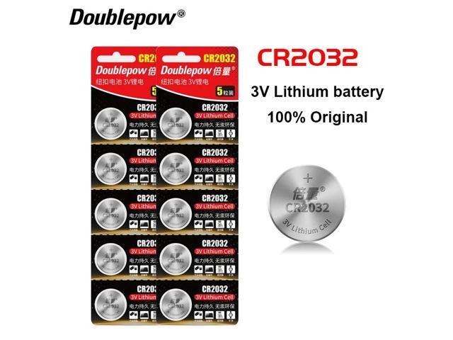 10pcs CR2032 Button 3V Lithium Batteries For Watch Toys computer Remote Control Calculator button cell battery cr 2032