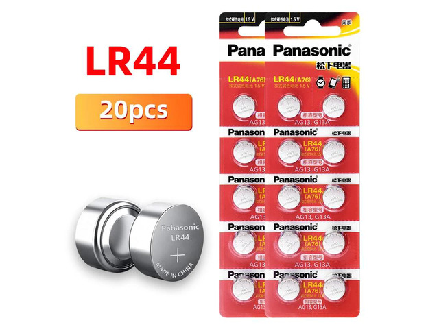 20pcs/1pack AG13 Coin Cell Battery LR44 357 357A S76E G13 Alkaline Button Batter