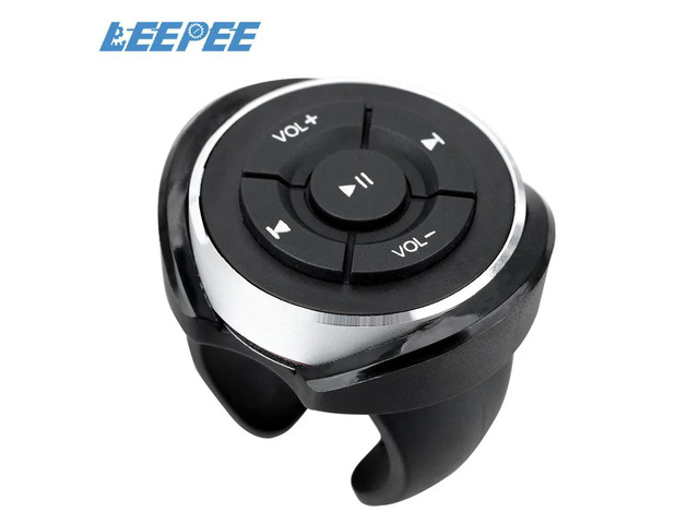 For IOS Android Phone Tablet Motorcycle Bike Bluetooth Media Volume Button Car S