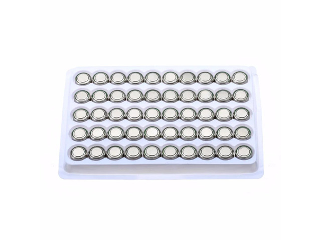 50pcs AG13 Coin Cell Battery LR44 L1154 357 SR44 Alkaline Button Batteries AG13
