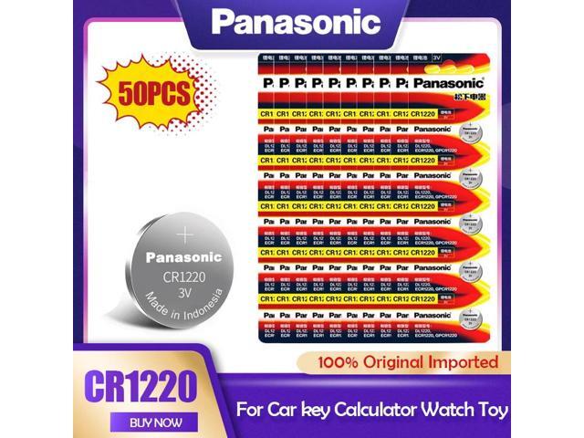 50PCS CR1220 CR 1220 Button Cell Battery For Remote Key Watch BR1220 ECR1220 GPCR1220 LM1220 DL1220 Lithium Battery