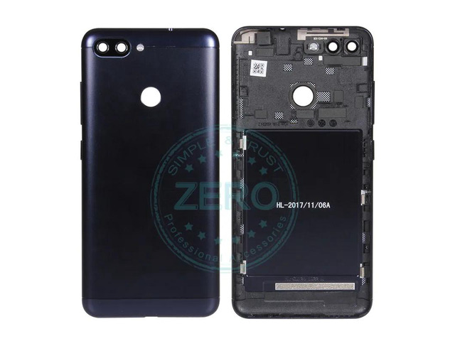 For Asus Zenfone Max Plus M1 ZB570TL Back Battery Cover Metal + Side Button Keys