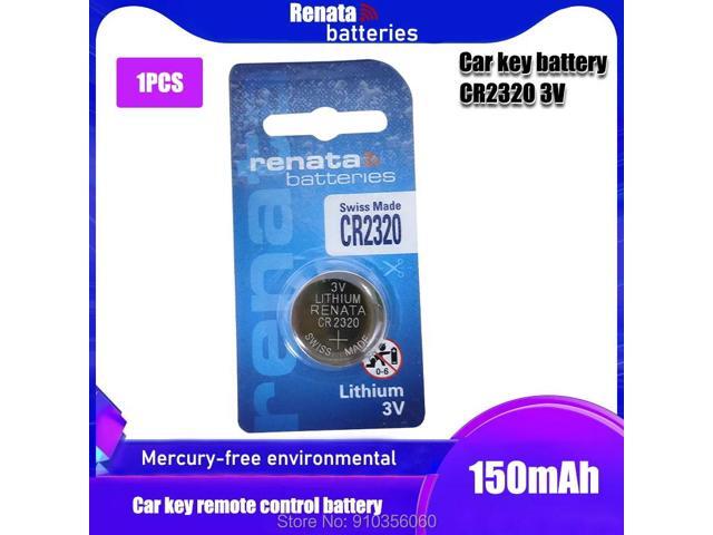 1pcs battery for RENATA cr2320 3v button cell coin batteries for watch computer cr 2320 ML2320 BR2320 For Toys Watches