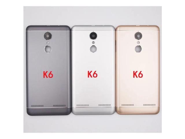 BaanSam Battery Back Cover For Lenovo K6 K33a48 Housing Case Without Power Volume Buttons