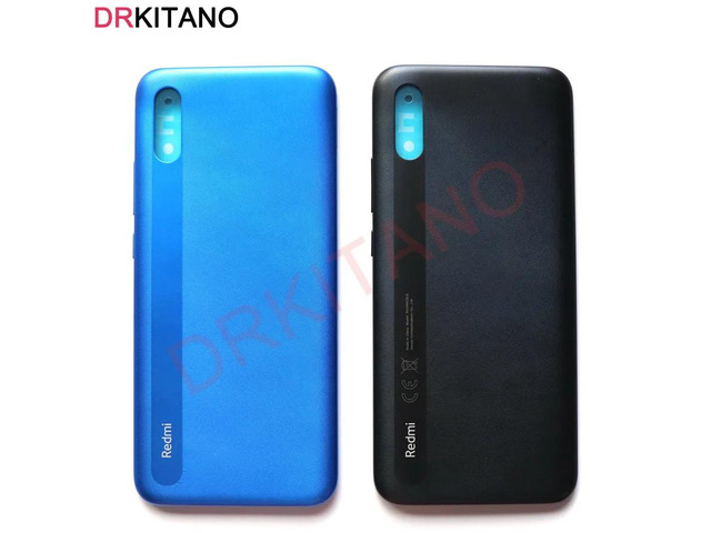Back Housing For Xiaomi Redmi 9A Battery Cover Rear Door Case With Power Volume
