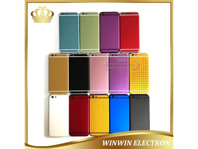 Tested Warranty Rear Housing for iphone 6S Battery Door Back Cover Middle Frame Colorful Chassis with Card Tray and Buttons