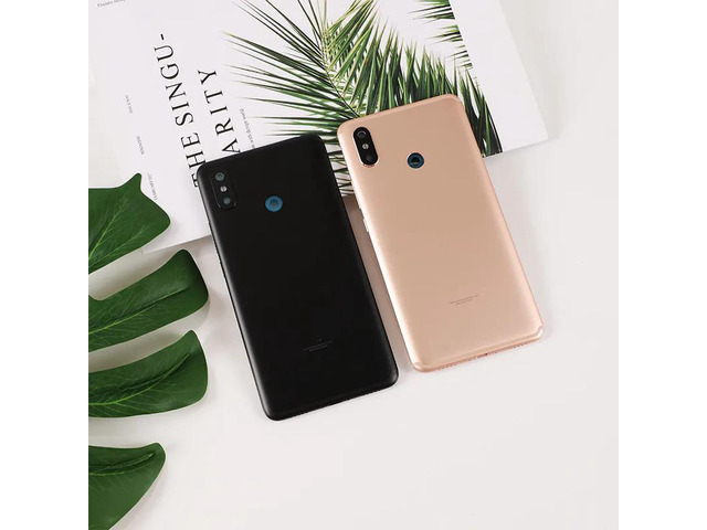 Max3 Battery Cover For Xiaomi Mi Max 3 Housing Metal Repair Replace Back Door Ph