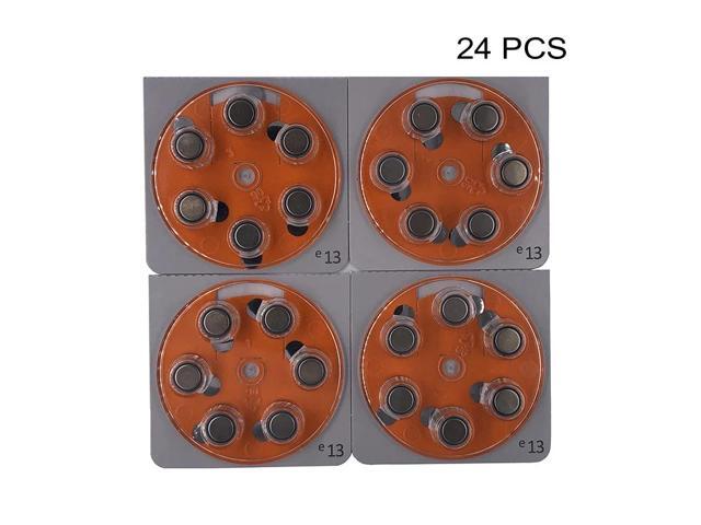 Zinc-Air Hearing Aid Battery PR48 1.4V Orange Tab Button Cell Power Batteries e13 Replaces A13 13 13A DA13 P13 ZA13