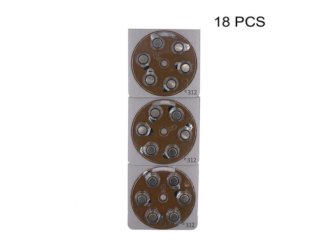 Hearing Aid Battery PR41 1.4V Brown Tab Zinc-Air Button Cell Power Batteries e31